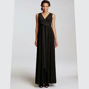 Max And Cleo Mellisa Elegant Black Formal Evening Gown. Maxi-Dress